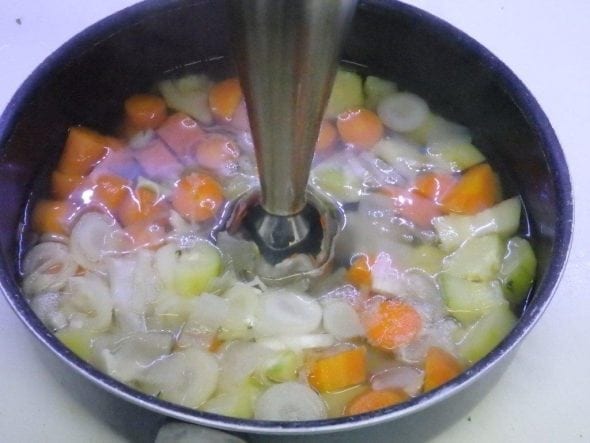 Sopa de Cenoura com Alho Francês2